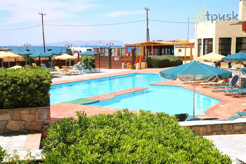 Фото отеля Kaissa Beach Hotel 3* о. Крит – Іракліон Греція екстер'єр та басейни