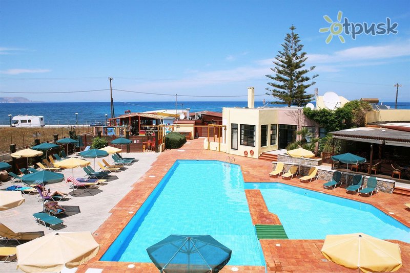 Фото отеля Kaissa Beach Hotel 3* о. Крит – Ираклион Греция экстерьер и бассейны