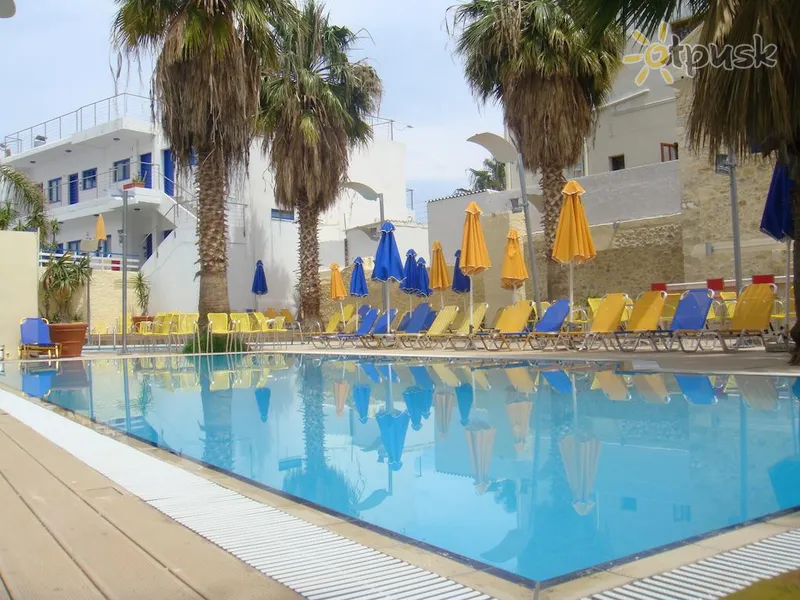 Фото отеля Kassavetis Hotel Studios & Apartments 2* Kreta – Heraklionas Graikija išorė ir baseinai