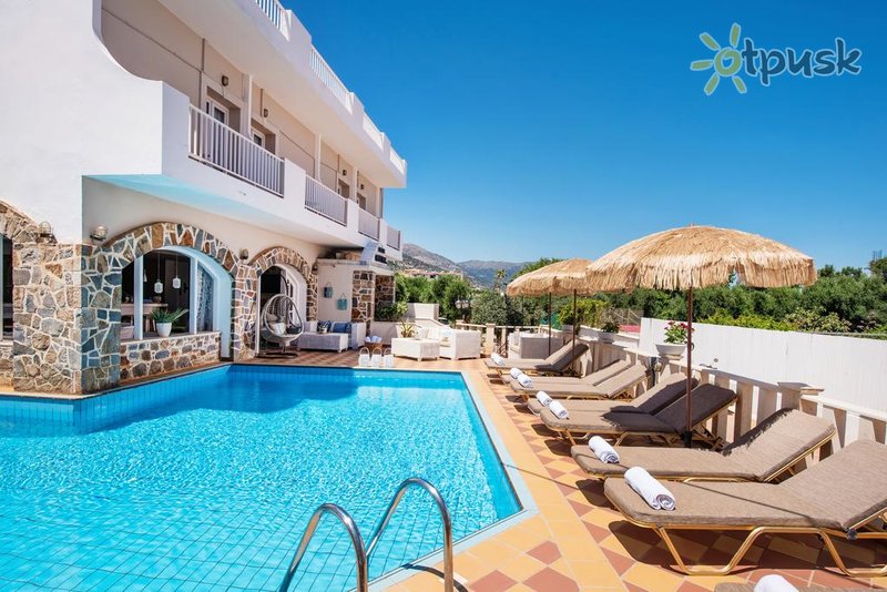 Фото отеля Mistral Hotel Malia 2* о. Крит – Ираклион Греция экстерьер и бассейны