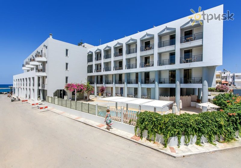 Фото отеля Alia Beach Hotel 3* о. Крит – Ираклион Греция экстерьер и бассейны