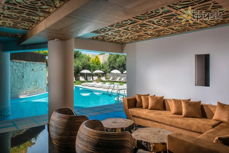Фото отеля Anesis Blue Boutique Hotel 3* о. Крит – Ираклион Греция экстерьер и бассейны
