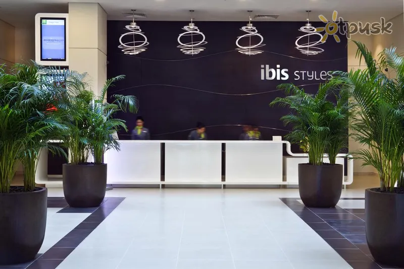 Фото отеля Ibis Styles Dragon Mart Dubai 3* Дубай ОАЭ лобби и интерьер