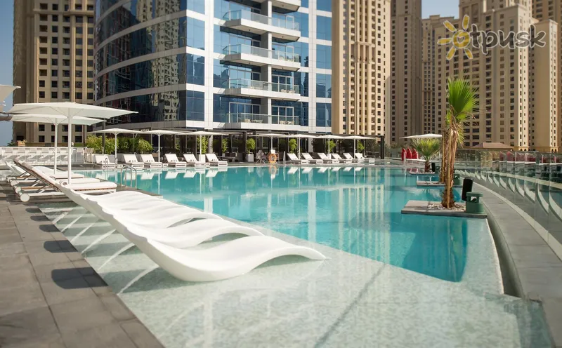 Фото отеля Intercontinental Dubai Marina 5* Dubajus JAE išorė ir baseinai