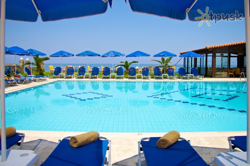 Фото отеля Krini Beach 3* о. Крит – Ретимно Греция экстерьер и бассейны