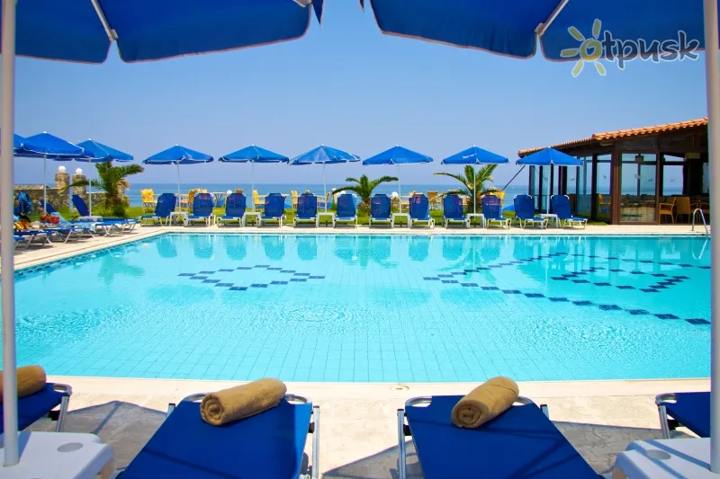 Фото отеля Krini Beach 3* о. Крит – Ретимно Греция экстерьер и бассейны