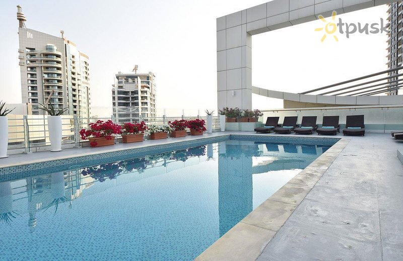 Фото отеля Jannah Marina Hotel Apartments 4* Дубай ОАЭ экстерьер и бассейны