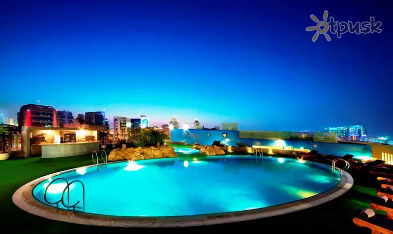Фото отеля Jood Palace Hotel Dubai 5* Дубай ОАЭ экстерьер и бассейны