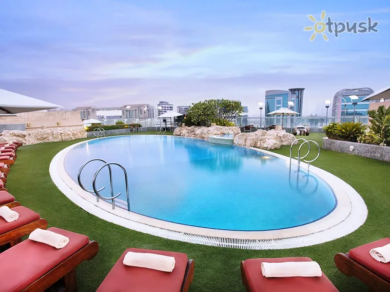 Фото отеля Jood Palace Hotel Dubai 5* Дубай ОАЭ экстерьер и бассейны