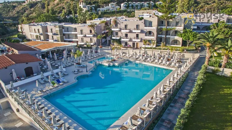 Фото отеля Porto Platanias Village Resort 4* о. Крит – Ханья Греция экстерьер и бассейны