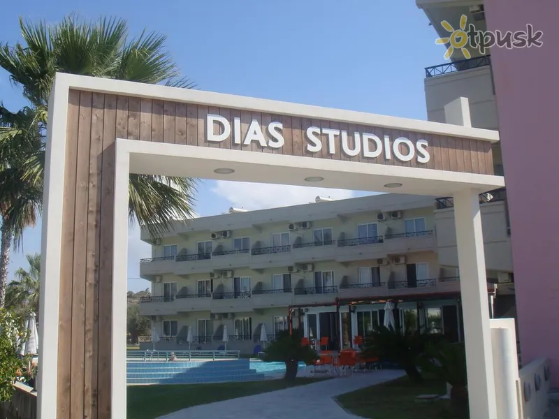 Фото отеля Dias Studios 3* par. Rodas Grieķija ārpuse un baseini