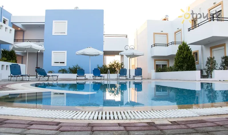 Фото отеля Gennadi Gardens Apartments & Villas 3* о. Родос Греция экстерьер и бассейны