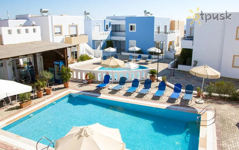 Фото отеля Gennadi Gardens Apartments & Villas 3* Rodas Graikija išorė ir baseinai