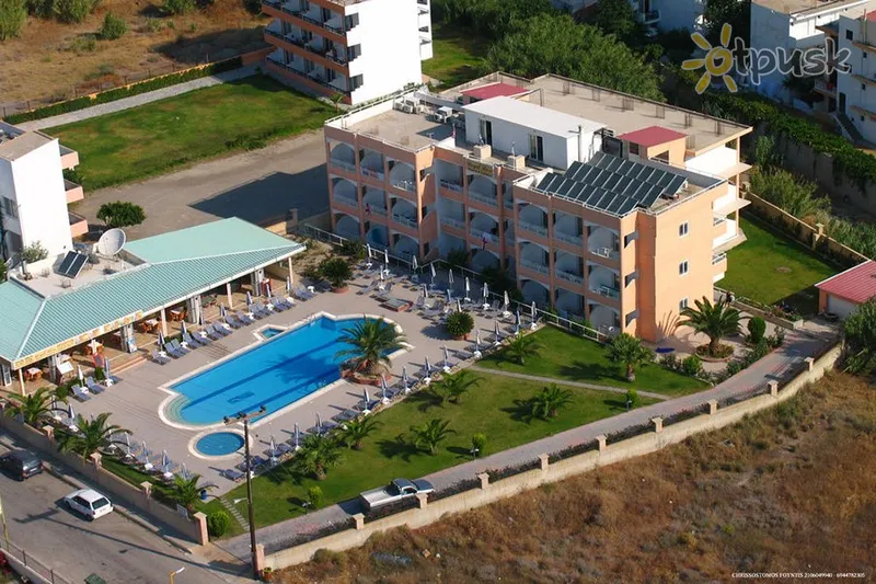 Фото отеля Hercules Hotel 2* Rodas Graikija išorė ir baseinai