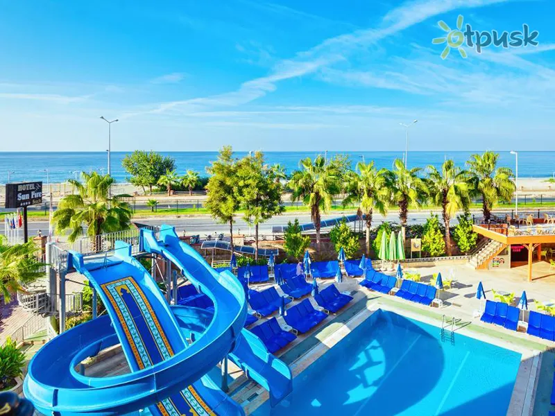 Фото отеля Sun Fire Beach Hotel 4* Аланія Туреччина аквапарк, гірки