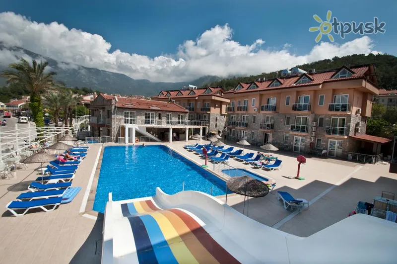 Фото отеля Flora Palm Resort Hotel 4* Fethiye Turcija akvaparks, slidkalniņi