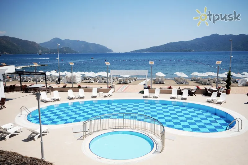 Фото отеля Pasa Garden Beach Hotel 4* Мармаріс Туреччина екстер'єр та басейни