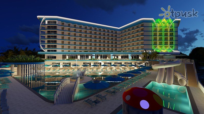 Фото отеля Granada Luxury Beach 5* Алания Турция экстерьер и бассейны