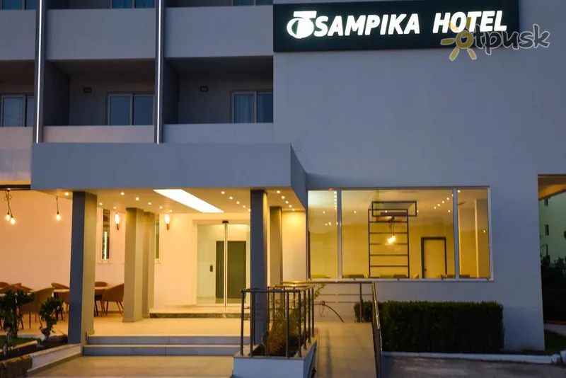 Фото отеля Tsampika Hotel 2* Rodas Graikija išorė ir baseinai