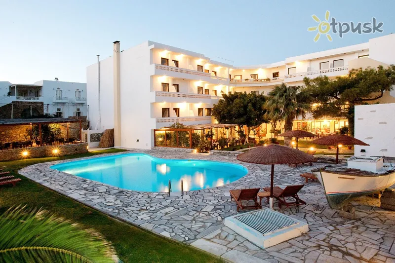 Фото отеля Aeolos Bay Hotel 3* Tinos Graikija išorė ir baseinai