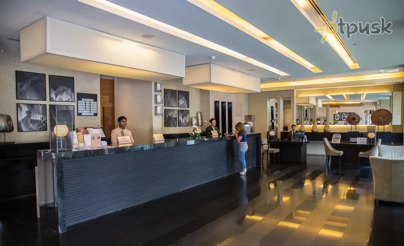 Фото отеля Saffron Boutique Hotel 4* Дубай ОАЭ лобби и интерьер