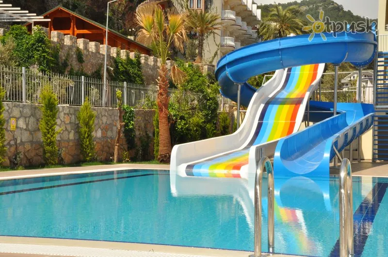 Фото отеля Montebello Resort Hotel 4* Fethiye Turcija akvaparks, slidkalniņi