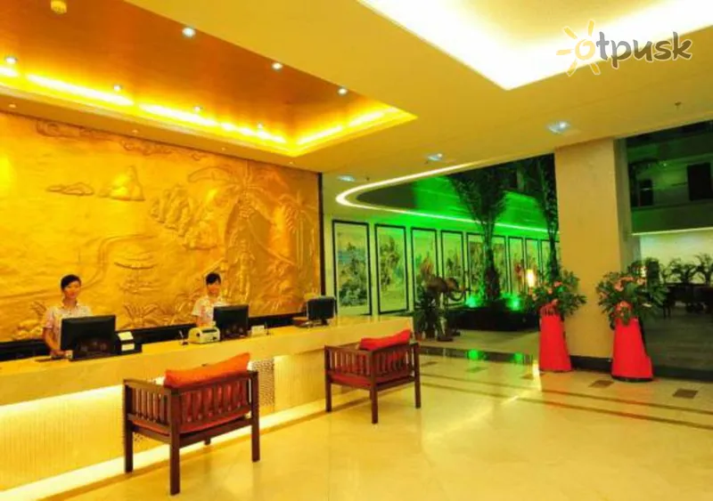 Фото отеля Sanya Baosheng Seaview Hotel 2* apie. Hainanas Kinija fojė ir interjeras
