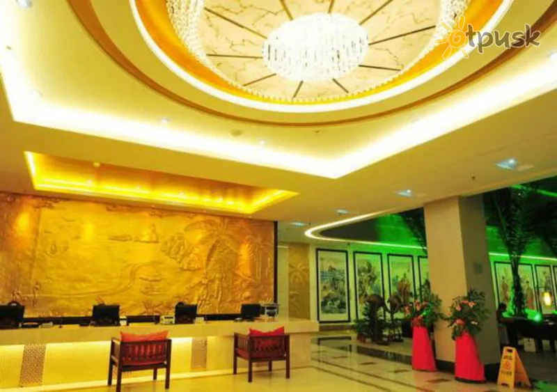 Фото отеля Sanya Baosheng Seaview Hotel 2* apie. Hainanas Kinija fojė ir interjeras