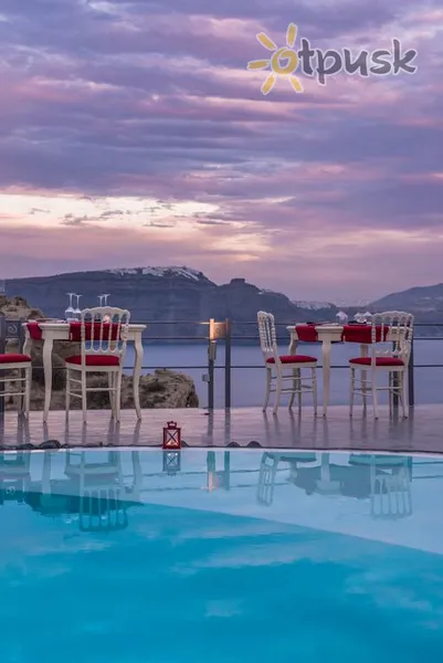 Фото отеля Andronis Boutique Hotel 5* par. Santorini Grieķija bāri un restorāni