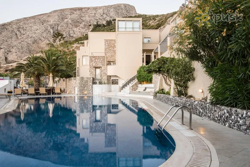 Фото отеля Antinea Suites Hotel & Spa 4* о. Санторини Греция экстерьер и бассейны