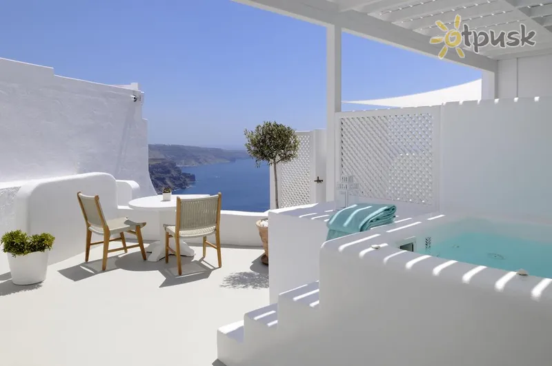 Фото отеля Aqua Luxury Suites 5* Santorini Graikija kambariai