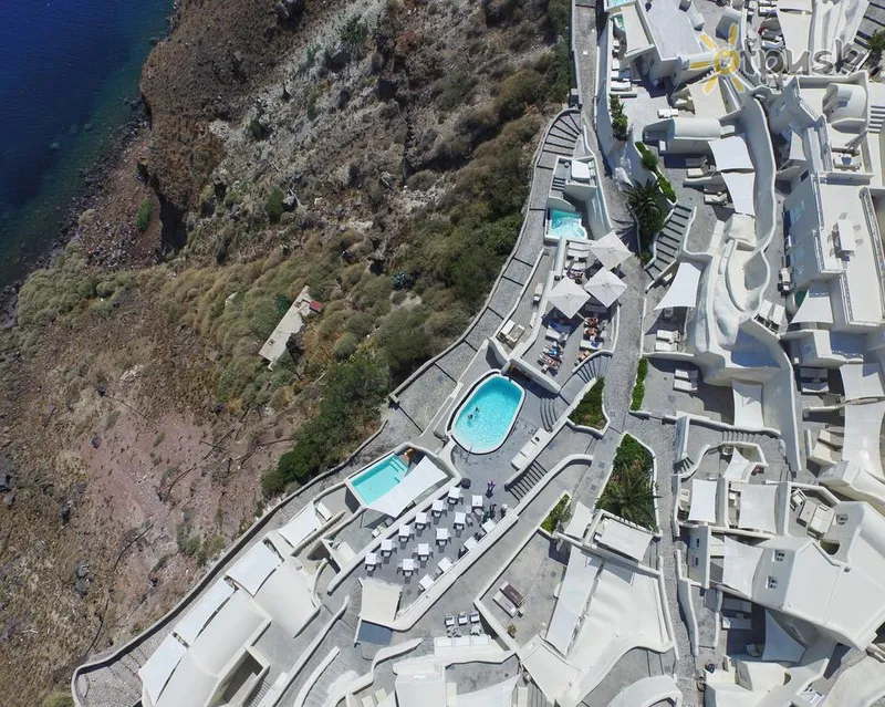 Фото отеля Mystique, a Luxury Collection Hotel 5* par. Santorini Grieķija ārpuse un baseini