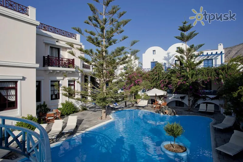 Фото отеля Veggera 4* о. Санторіні Греція екстер'єр та басейни