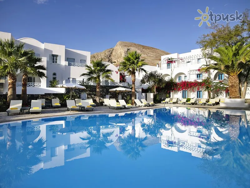 Фото отеля Santorini Kastelli Resort 5* о. Санторіні Греція екстер'єр та басейни