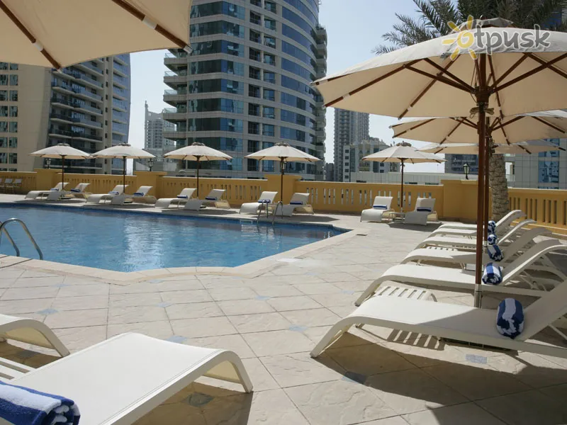 Фото отеля Ramada Hotel & Suites by Wyndham Dubai JBR 4* Dubajus JAE išorė ir baseinai