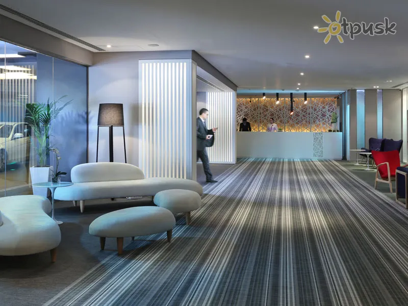 Фото отеля Ramada Hotel & Suites by Wyndham Dubai JBR 4* Дубай ОАЕ лобі та інтер'єр