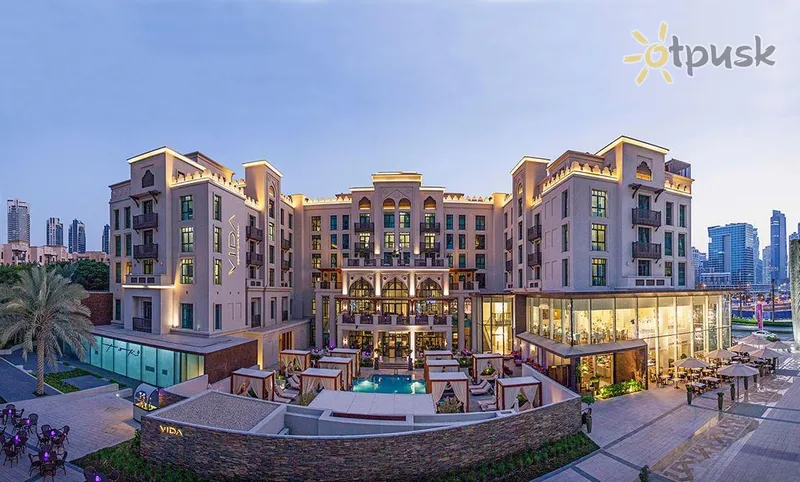 Фото отеля Boulevard Hotel Autograph Collection 4* Дубай ОАЭ экстерьер и бассейны