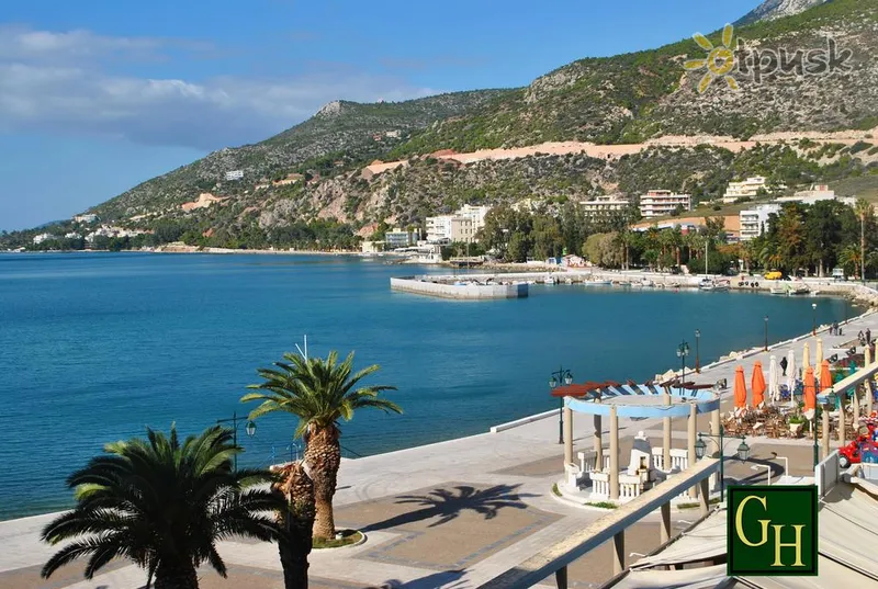 Фото отеля Grand Hotel Loutraki 3* Лутраки Греція пляж