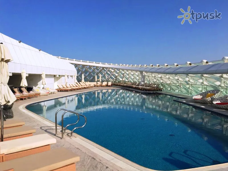 Фото отеля W Abu Dhabi Yas Island 5* Abu Dabis JAE išorė ir baseinai