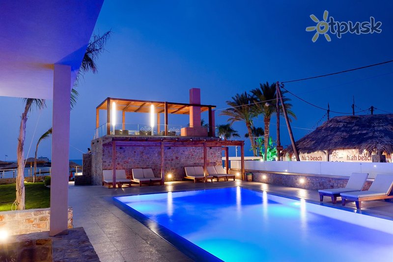 Фото отеля High Beach White The Villa Collection 4* о. Крит – Ираклион Греция экстерьер и бассейны