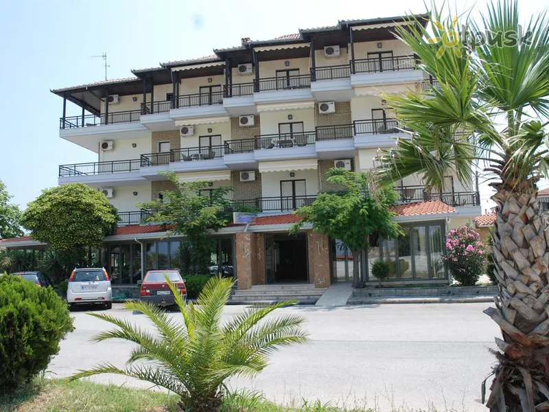 Фото отеля Afrodite Hotel 3* Pieria Grieķija ārpuse un baseini