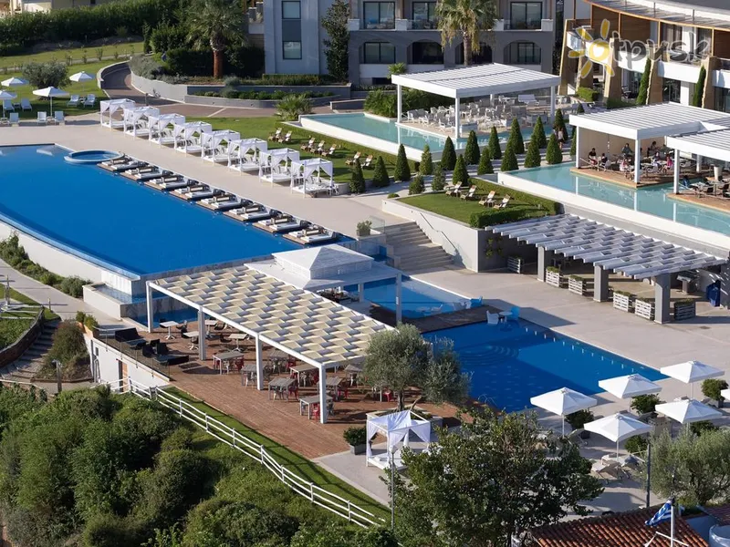 Фото отеля Cavo Olympo Luxury Resort & Spa 5* Пиерия Греция экстерьер и бассейны