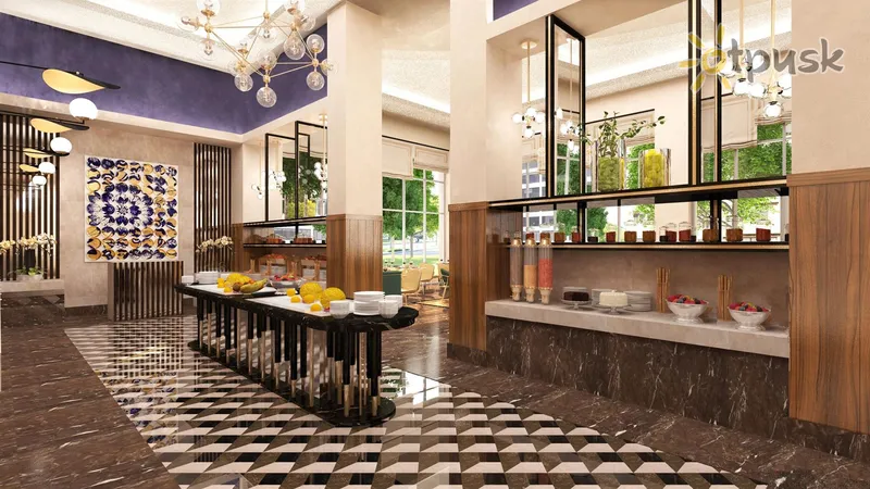 Фото отеля Doubletree By Hilton Antalya City Centre 5* Antālija Turcija bāri un restorāni