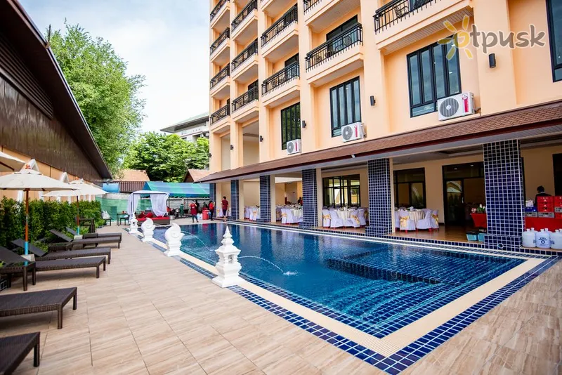 Фото отеля The LD Pattaya Hotel 3* Паттайя Таиланд экстерьер и бассейны