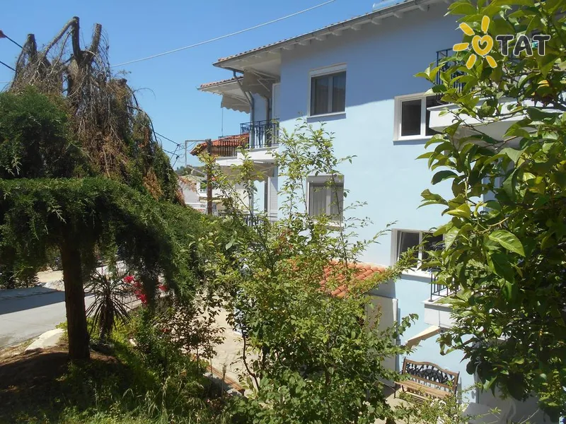 Фото отеля Ermioni Apartments 3* Халкідіки – Кассандра Греція екстер'єр та басейни