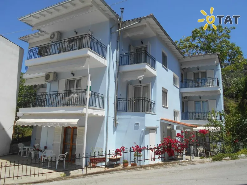 Фото отеля Ermioni Apartments 3* Халкідіки – Кассандра Греція екстер'єр та басейни
