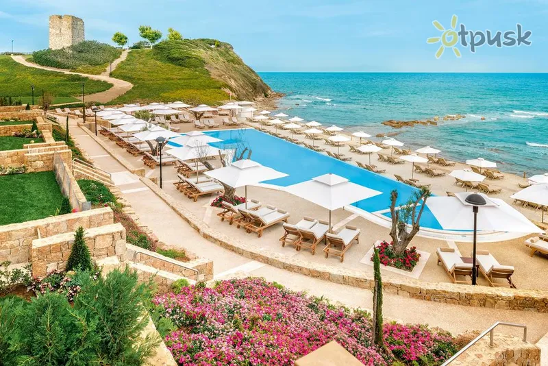 Фото отеля Sani Beach Hotel 5* Chalkidikė – Kasandra Graikija išorė ir baseinai