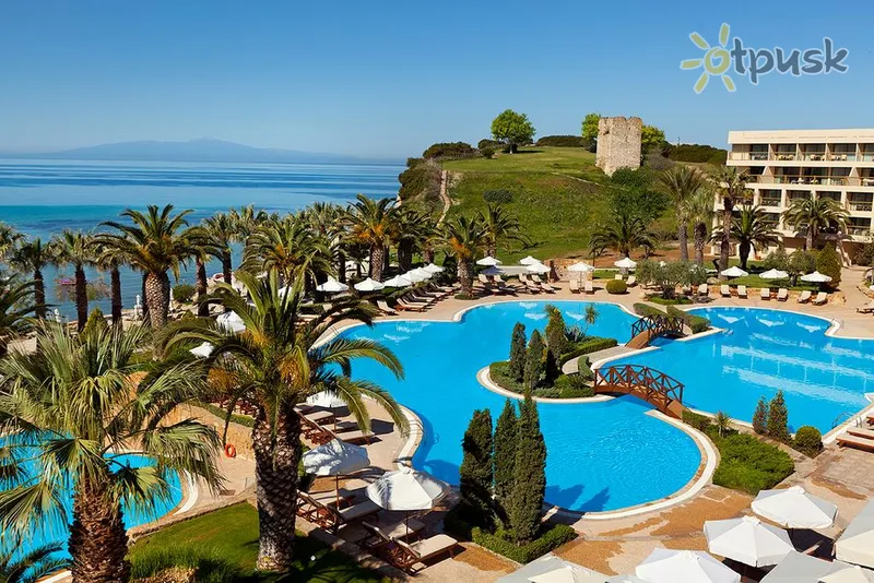 Фото отеля Sani Beach Hotel 5* Халкідікі – Кассандра Греція екстер'єр та басейни