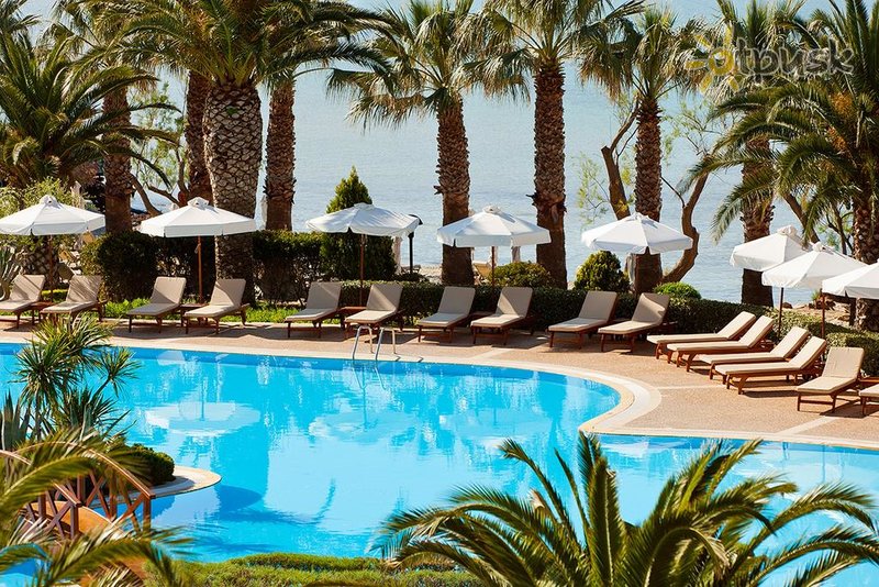Фото отеля Sani Beach Hotel 5* Халкидики – Кассандра Греция экстерьер и бассейны