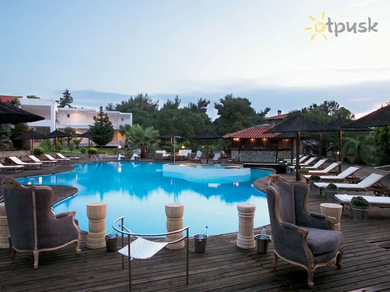 Фото отеля Ekies All Senses Resort 4* Халкидики – Ситония Греция экстерьер и бассейны